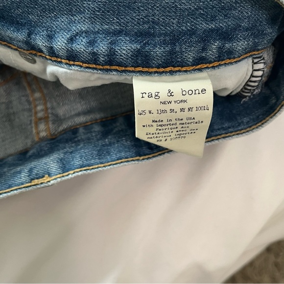 **SOLD** Rag & Bone Marilyn Crop in Ramona Embroidery Size 26 - Picture 10 of 14